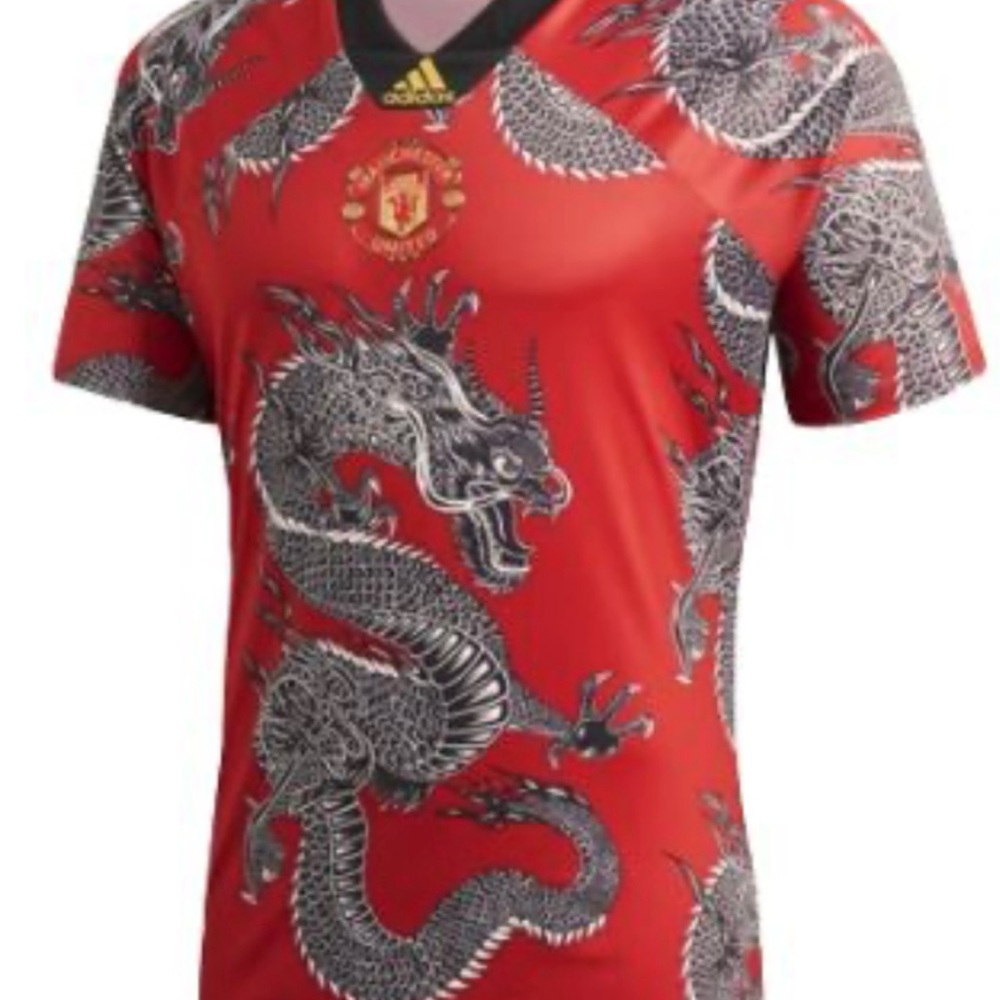 Adidas Man United Red Dragon Men's Jersey